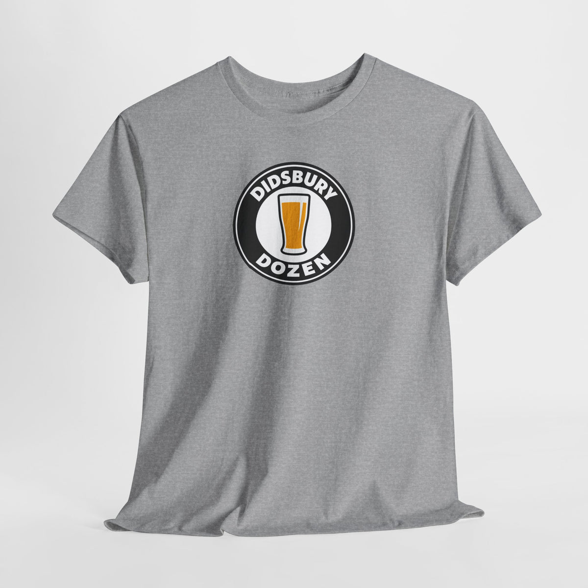 Didsbury Dozen Beer Logo Cotton T-Shirt / Tee