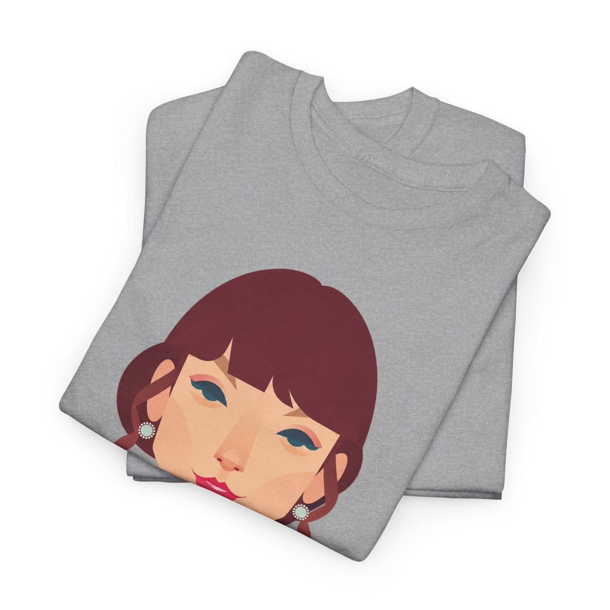 T Swift Illustration Cotton T-Shirt