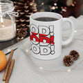 England 'SO GOOD' Bold Graphic Ceramic Coffee Cup (11oz & 15oz)