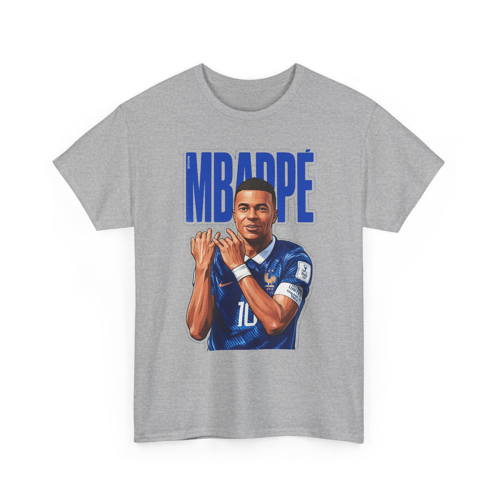 MBAPPE Graphic Shirt Soccer Star Portrait Tee — "