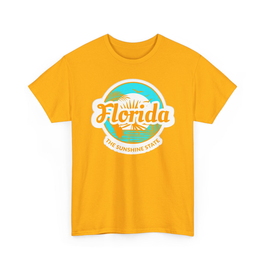 Florida Sunshine State T‑Shirt – Retro Beach Logo Tee
