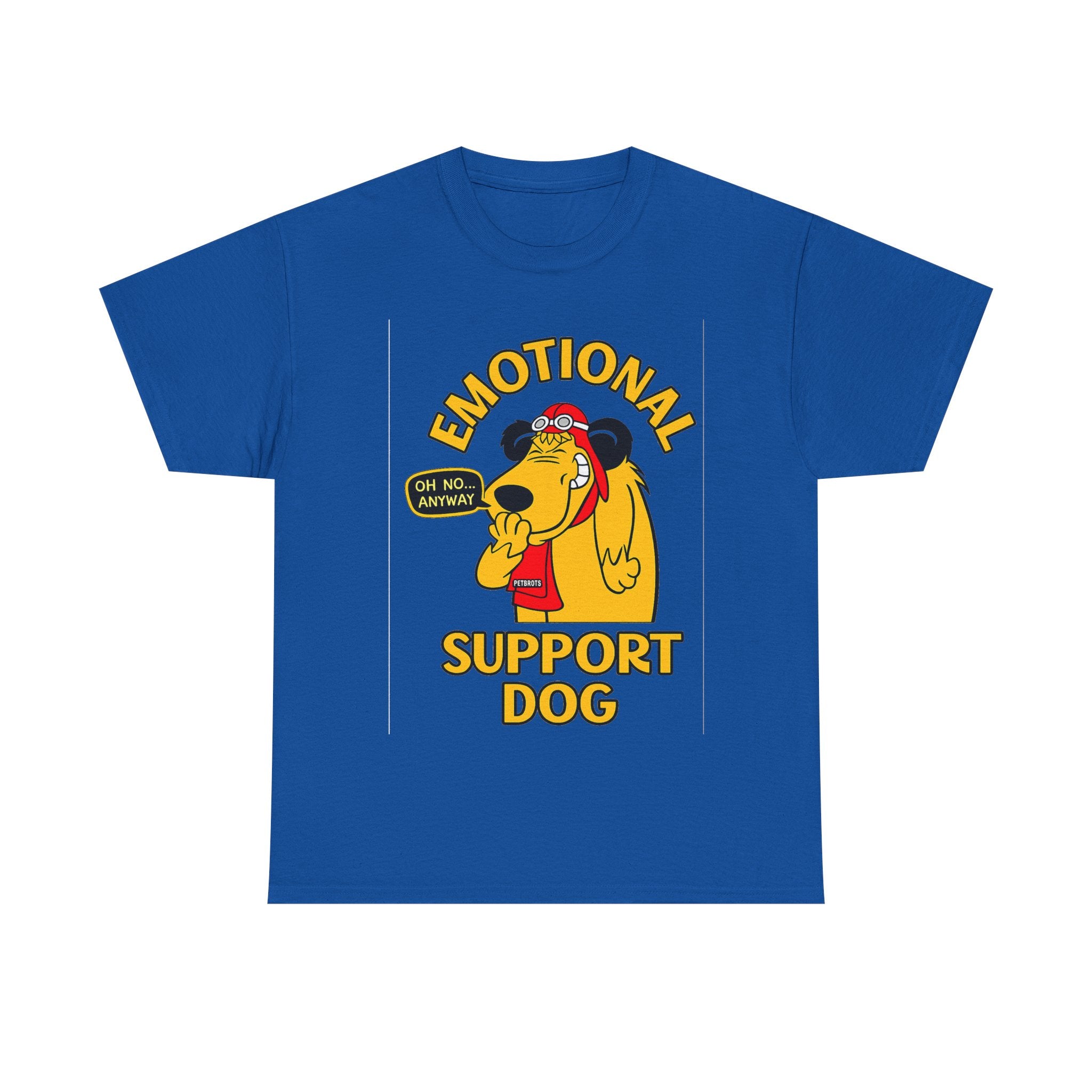 Emotional Support Dog T-Shirt — Cute Cartoon Comfort Pup Tee