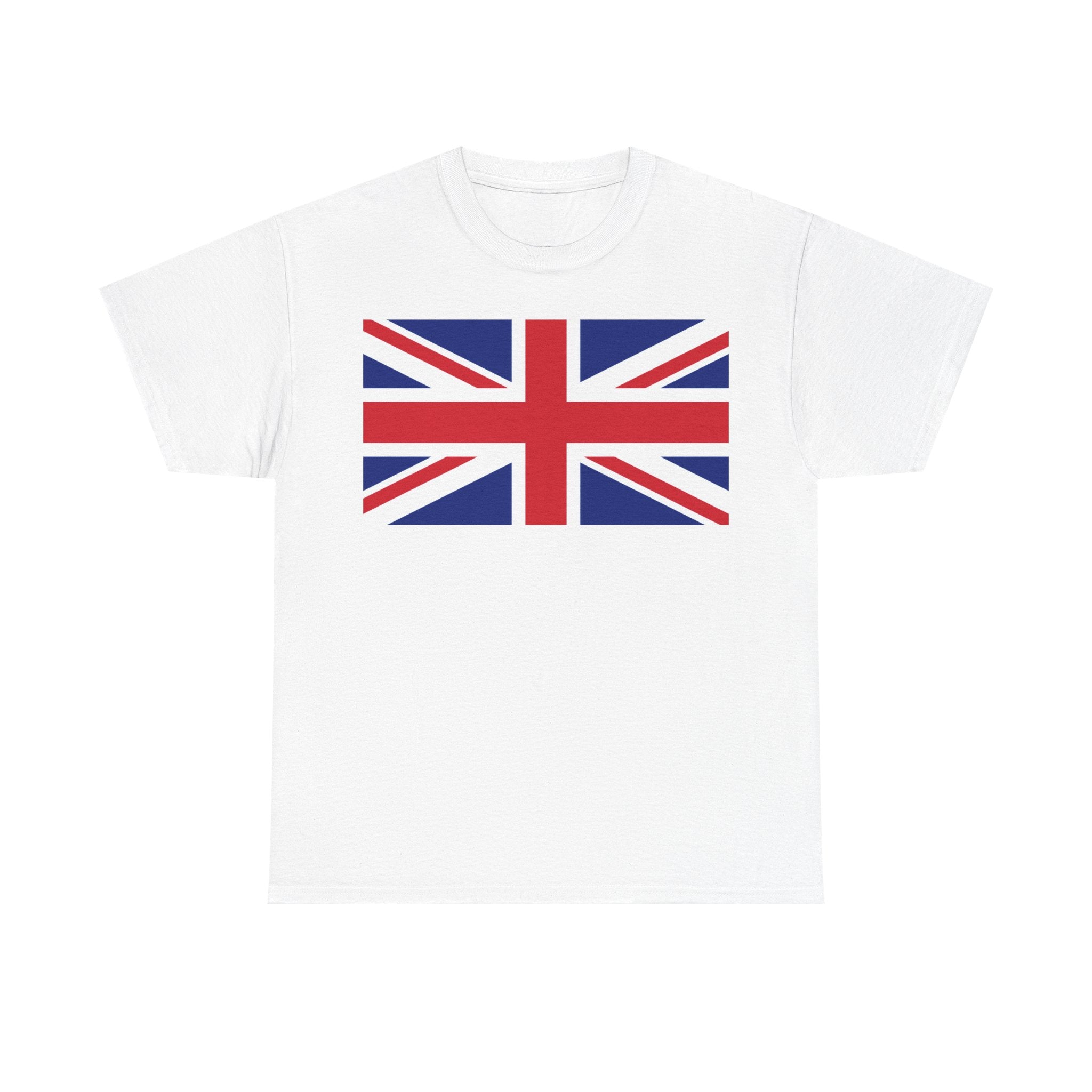 Union Jack Flag T‑Shirt — British Flag Tee for UK Pride & Travel