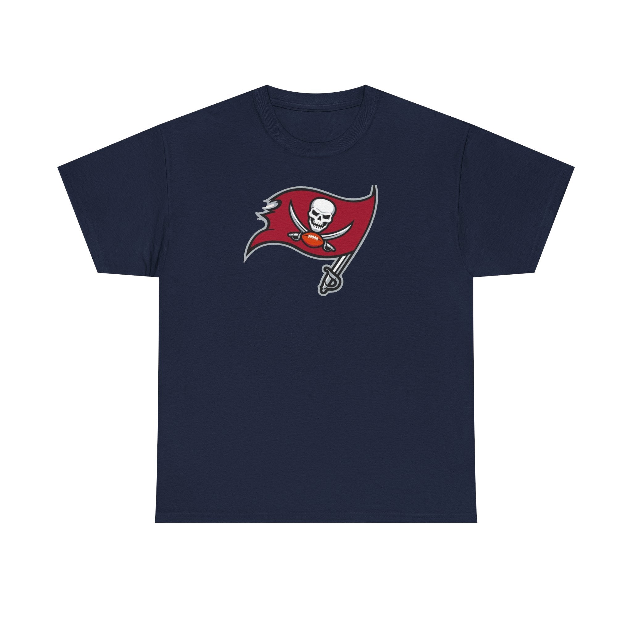 Tampa Bay Buccaneers Flag T-Shirt — Football Pirate Logo Tee