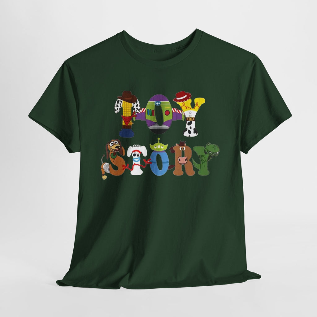 Toy Story Character Name Tee — "Toy Story" Graphic T-Shirt