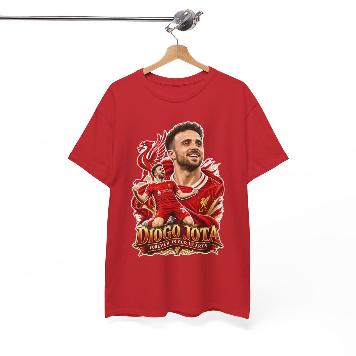 Diogo Jota Liverpool Fan Tee — "Forever in Our Hearts" Soccer Shirt
