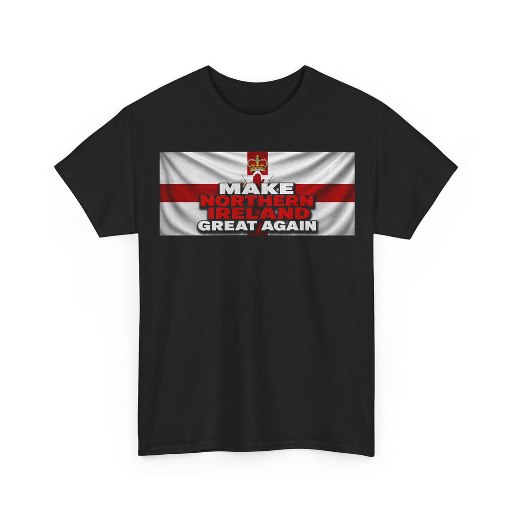 Northern Ireland Collage Tee — "Make Northern Ireland Great Again" Graphic T-Shirt