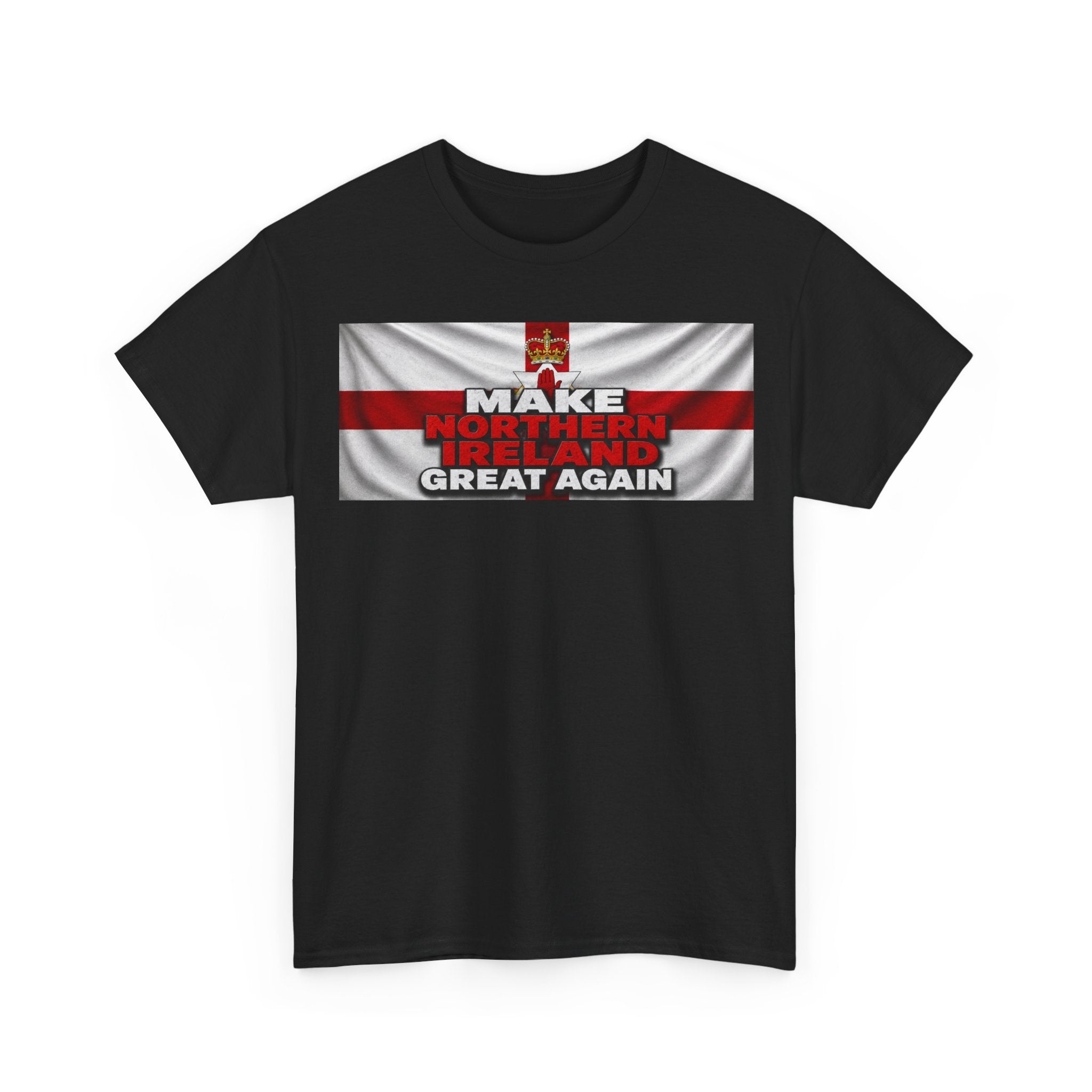 Northern Ireland Collage Tee — "Make Northern Ireland Great Again" Graphic T-Shirt