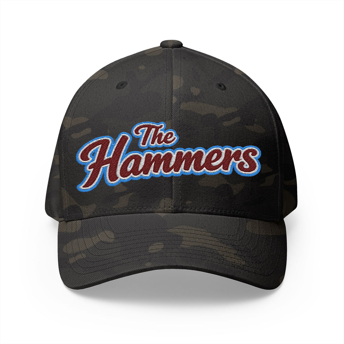 The Hammers West Ham United Embroidered Cap — Retro Script Baseball Hat