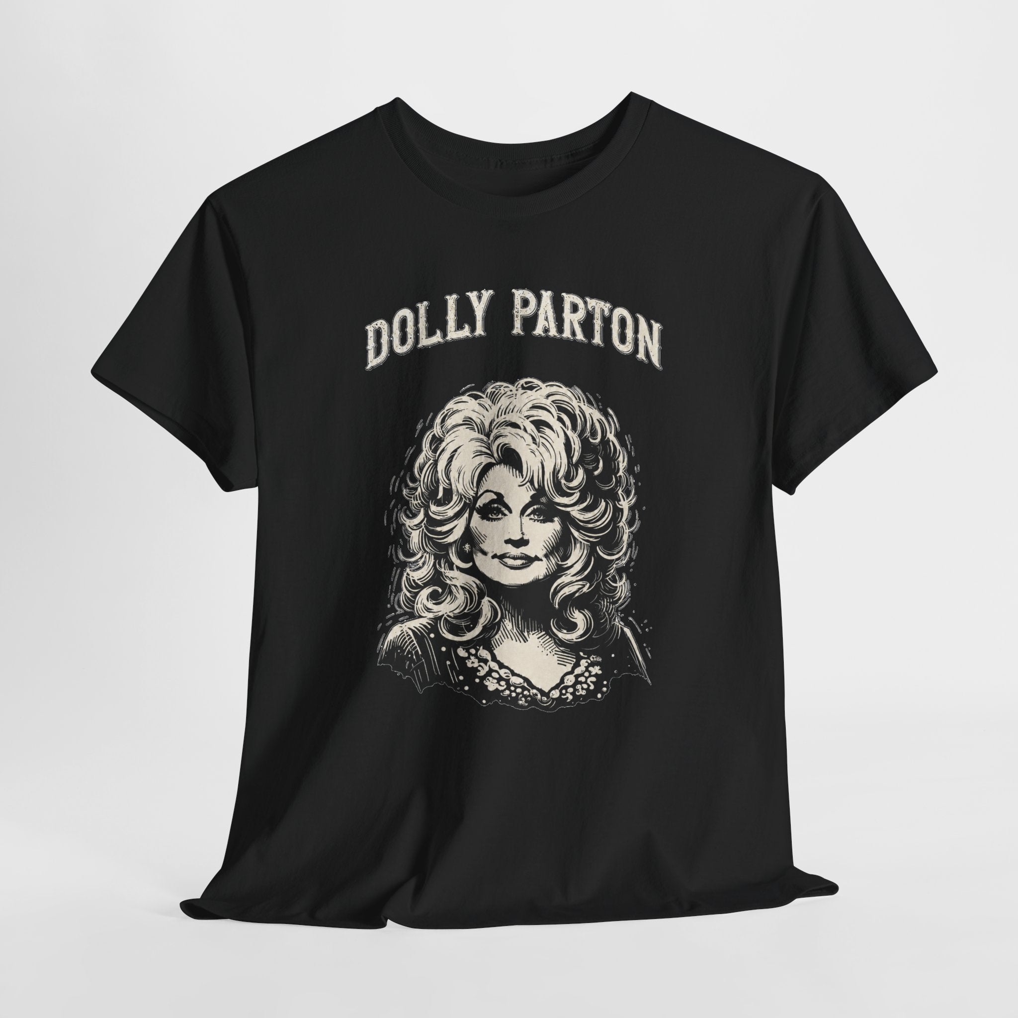 Dolly Icon Portrait Tee — Dolly Parton Graphic T-Shirt
