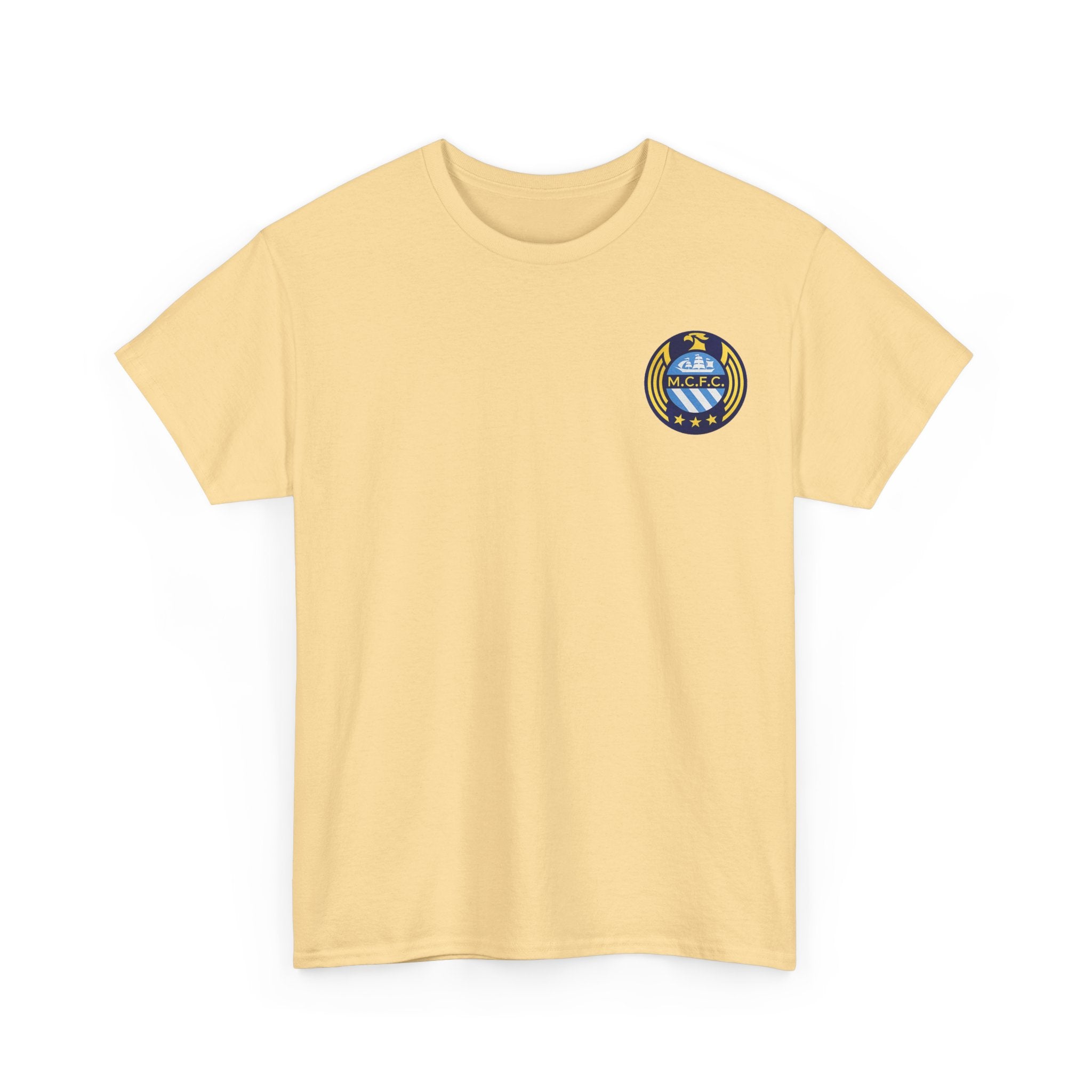 MCFC Unofficial Crest / Badge Tee — Nautical Compass Emblem Shirt