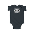 Infant Bodysuit "Straight Outta Mummy" – Newborn Baby Gift Onesie