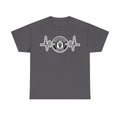 Manchester United Inspired Heartbeat T‑Shirt — Football Fan Pulse Tee