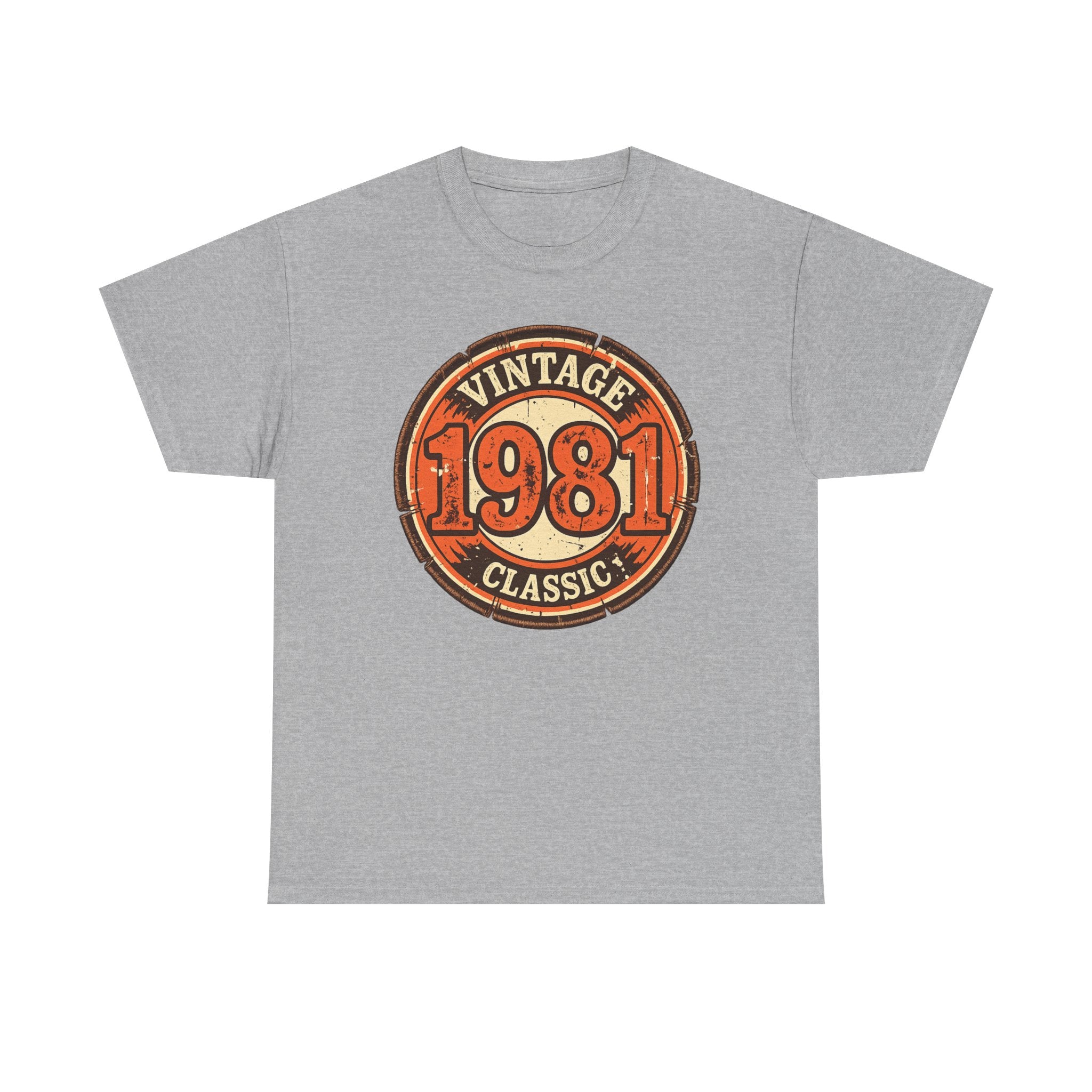 Vintage 1981 Classic T-Shirt — Retro Birthday Tee