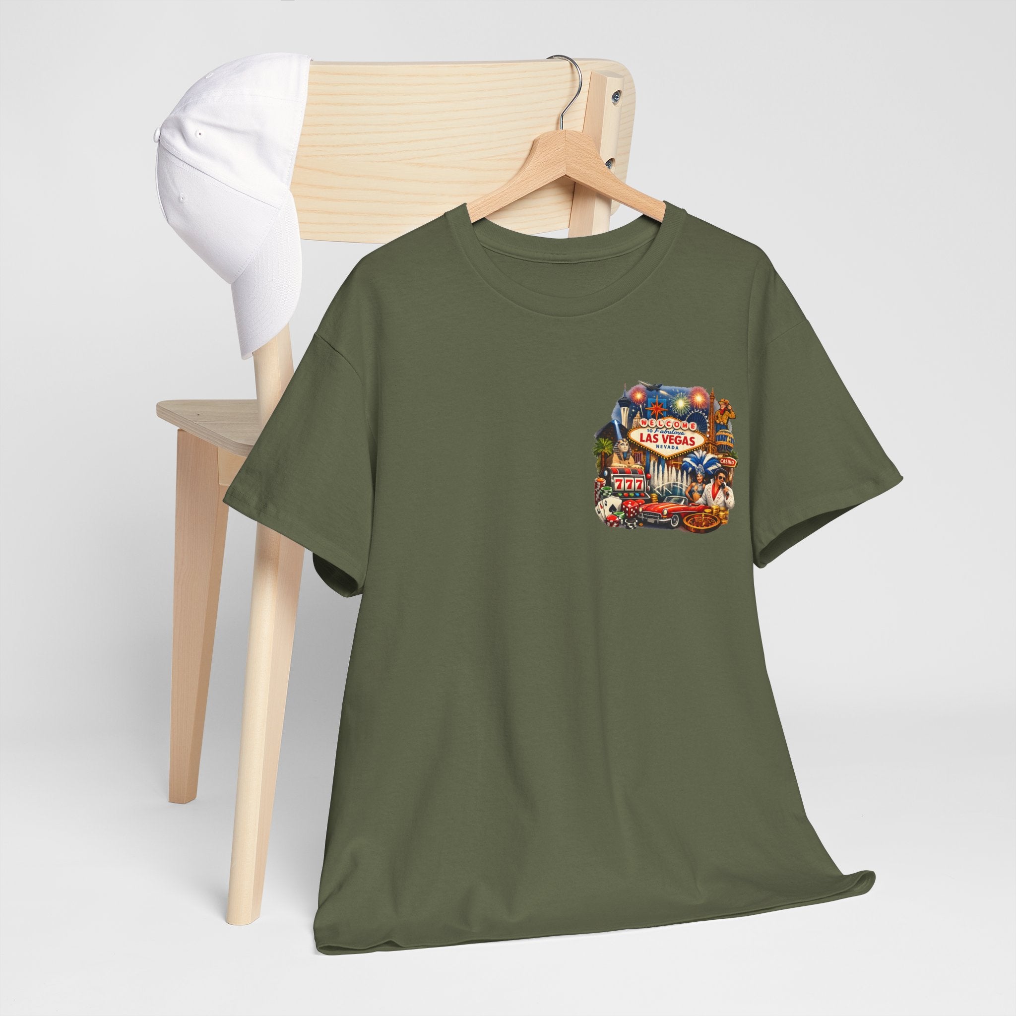 Las Vegas Vintage Collage T‑Shirt
