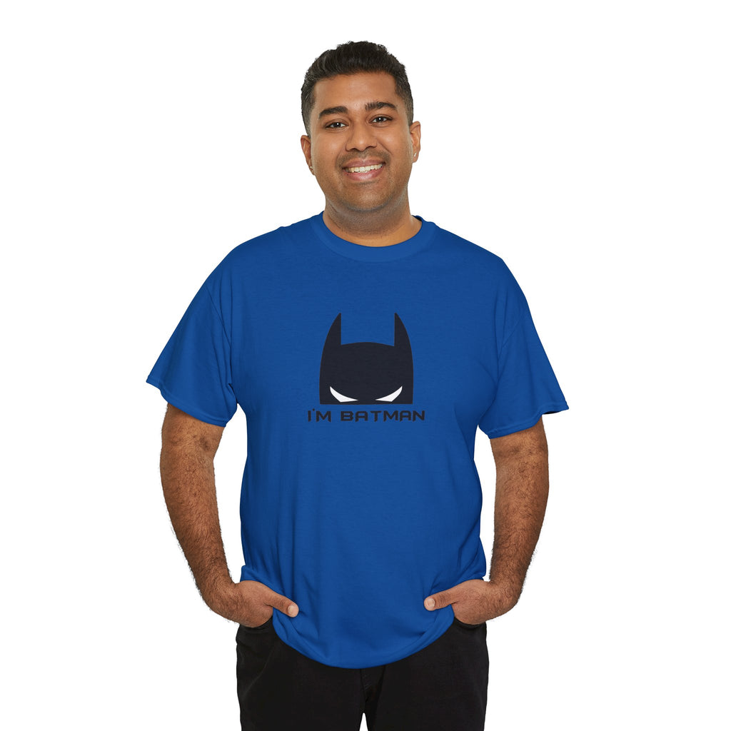 I'm Batman Graphic Tee — Funny Superhero Mask T-Shirt