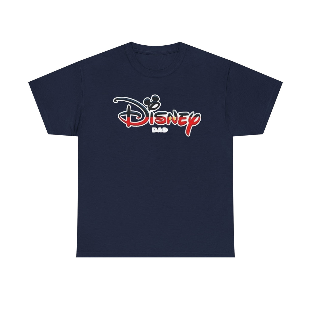 Disney Dad T‑Shirt — Classic Logo Tee for Theme Park Dads