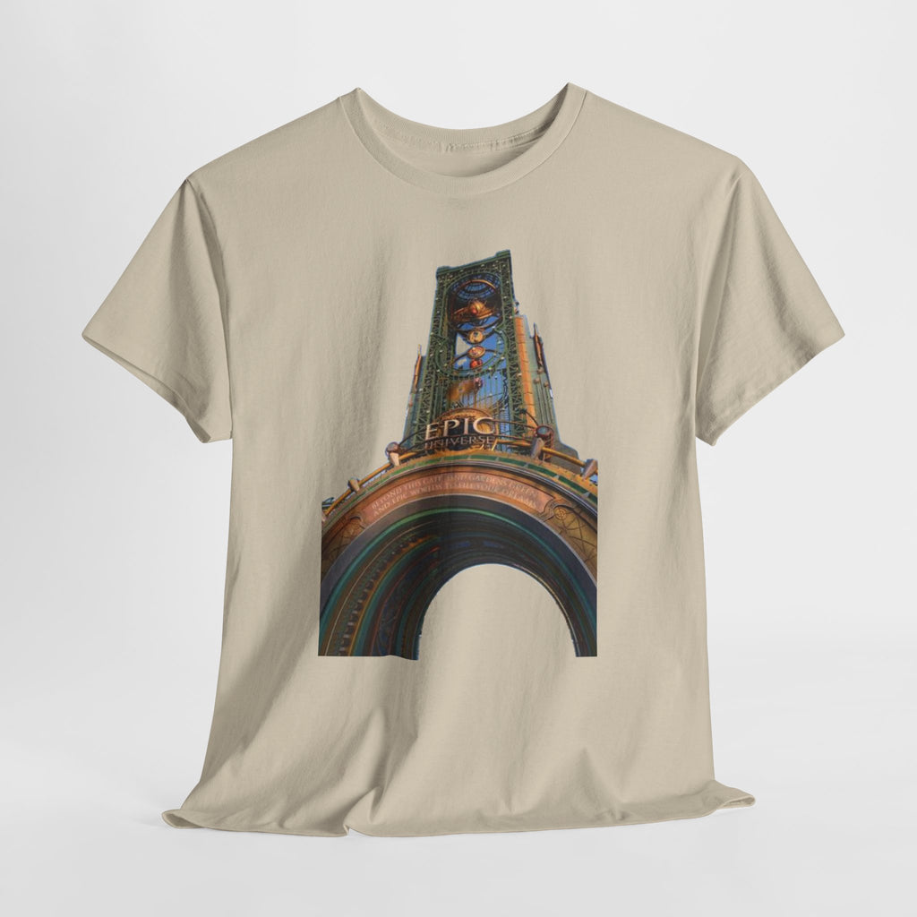 Epci Universe Vintage Theater Arch Graphic Tee — 'Epic' Retro Marquee T-Shirt