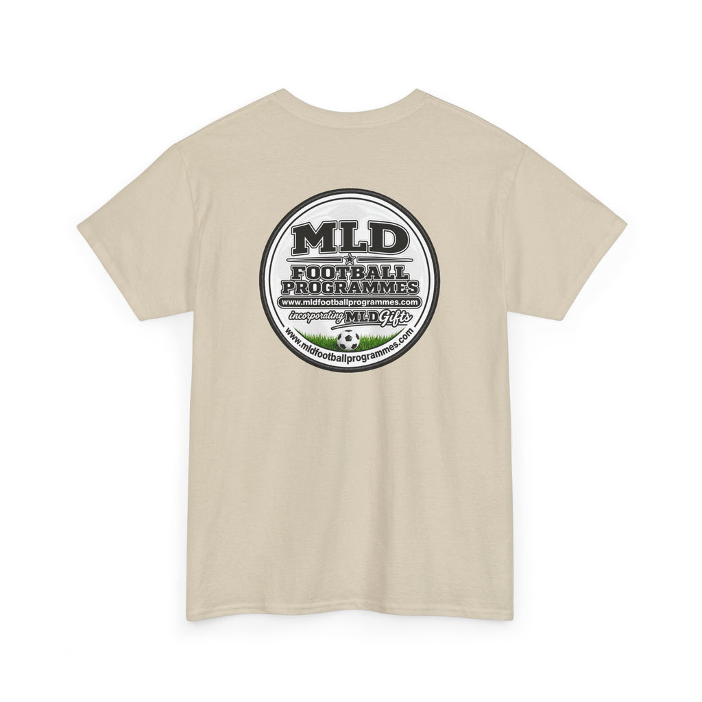 MLD Football Programmes Vintage Logo Cotton T-Shirt