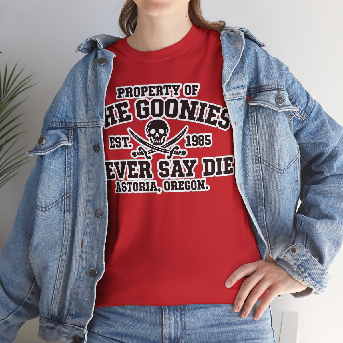 The Goonies "Never Say Die" Tee - Vintage Astoria Oregon Movie T-Shirt