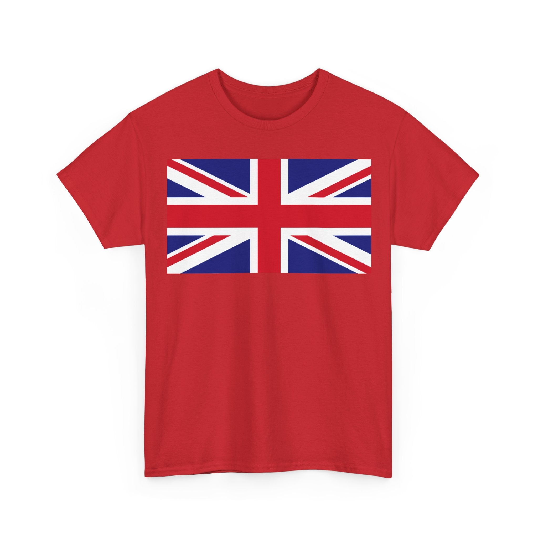 Union Jack Flag T‑Shirt — British Flag Tee for UK Pride & Travel