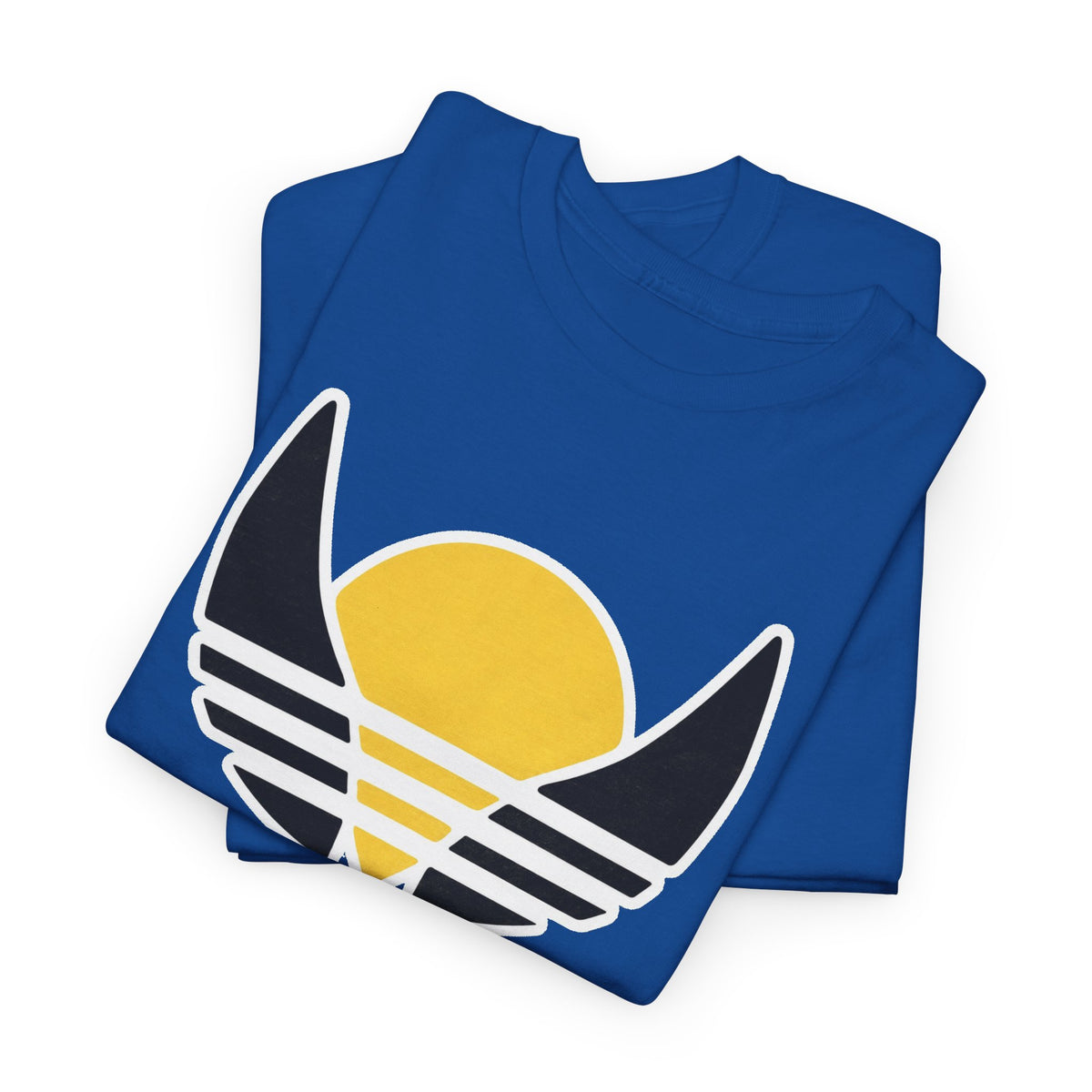 T‑Shirt — 'logan' Retro Sunrise Logo Cotton Tee