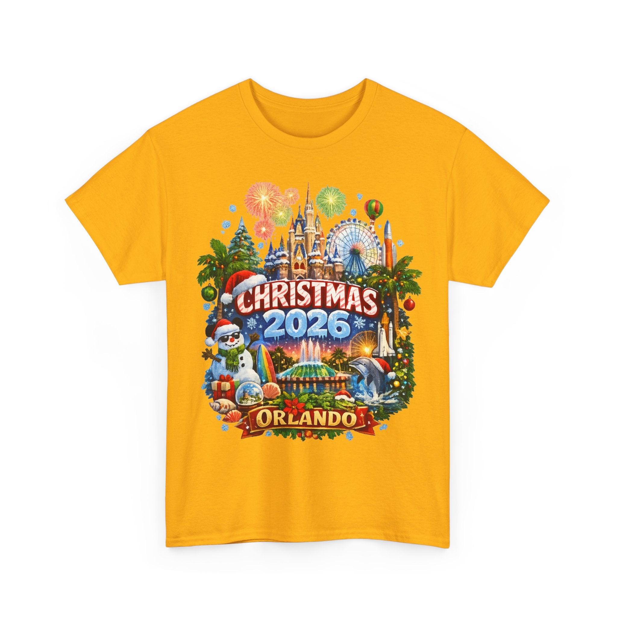 Christmas 2026 Orlando T-Shirt — Holiday Theme Park Souvenir Tee