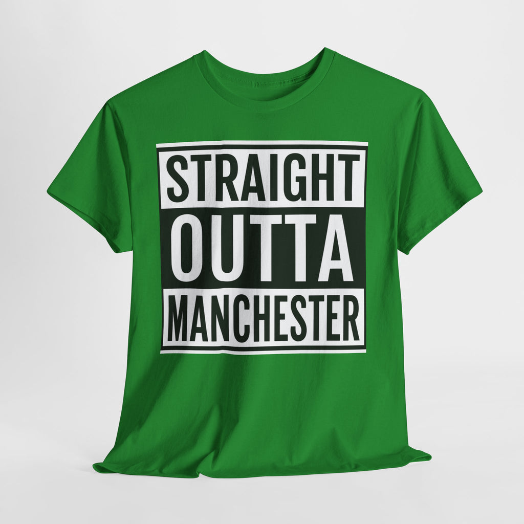 Straight Outta Manchester T-Shirt — Bold City Pride Tee