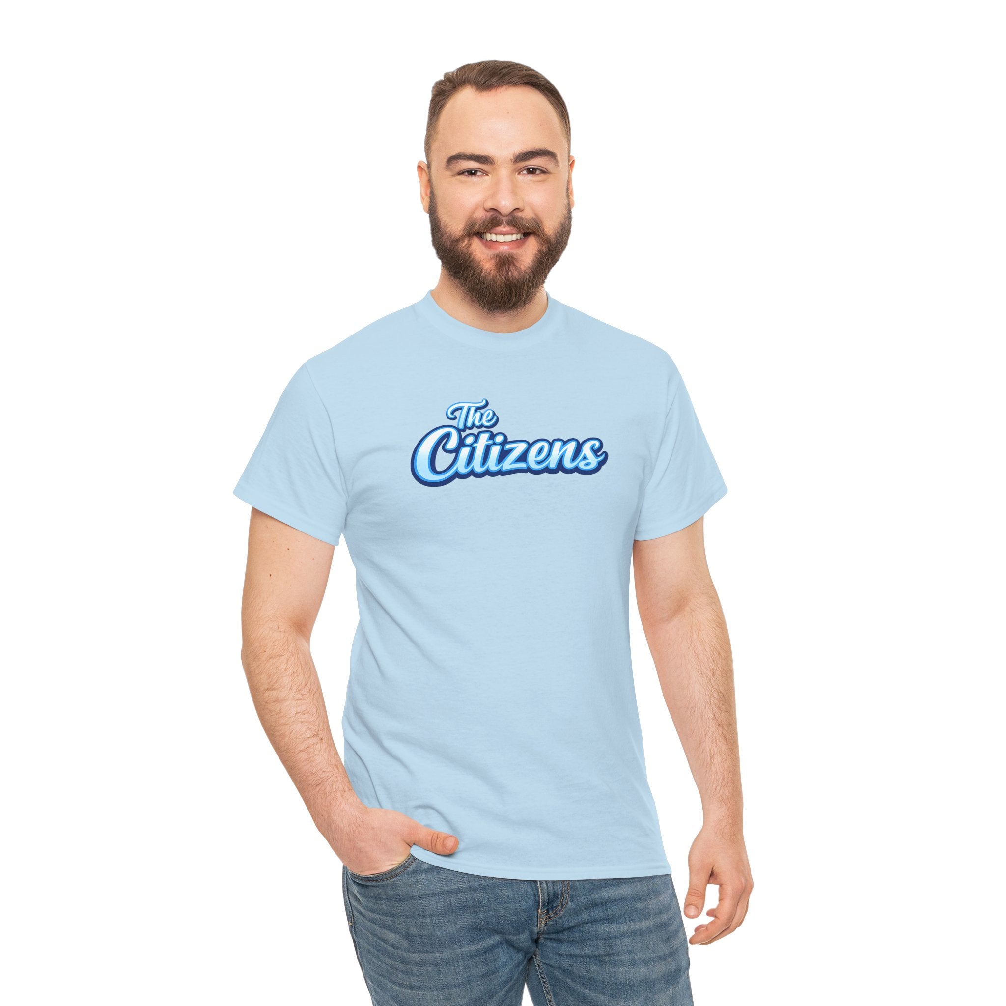 The Citizens Graphic Tee — Retro Script Logo T-Shirt