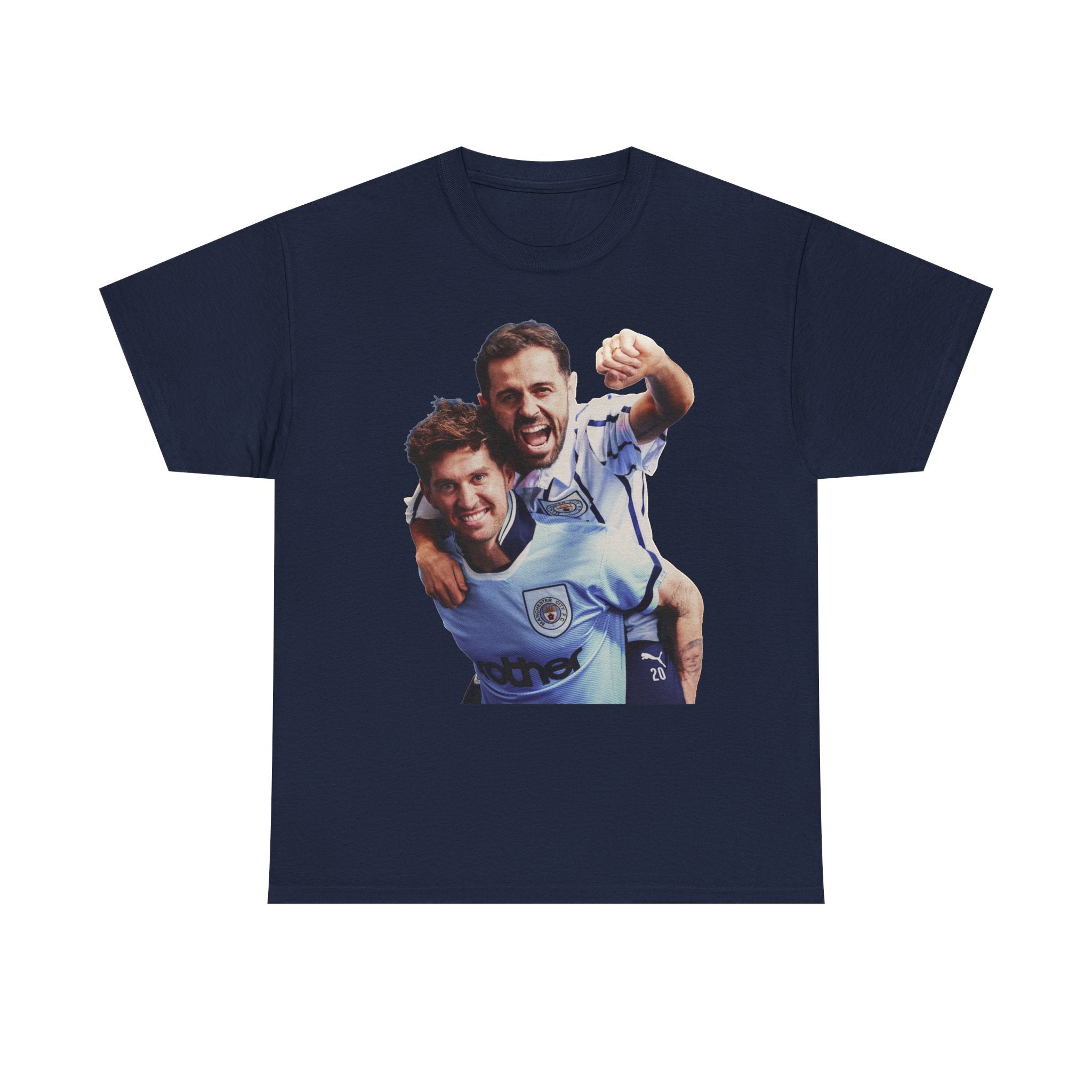 Soccer Celebration T-Shirt — Vintage Team Goal Photo Tee