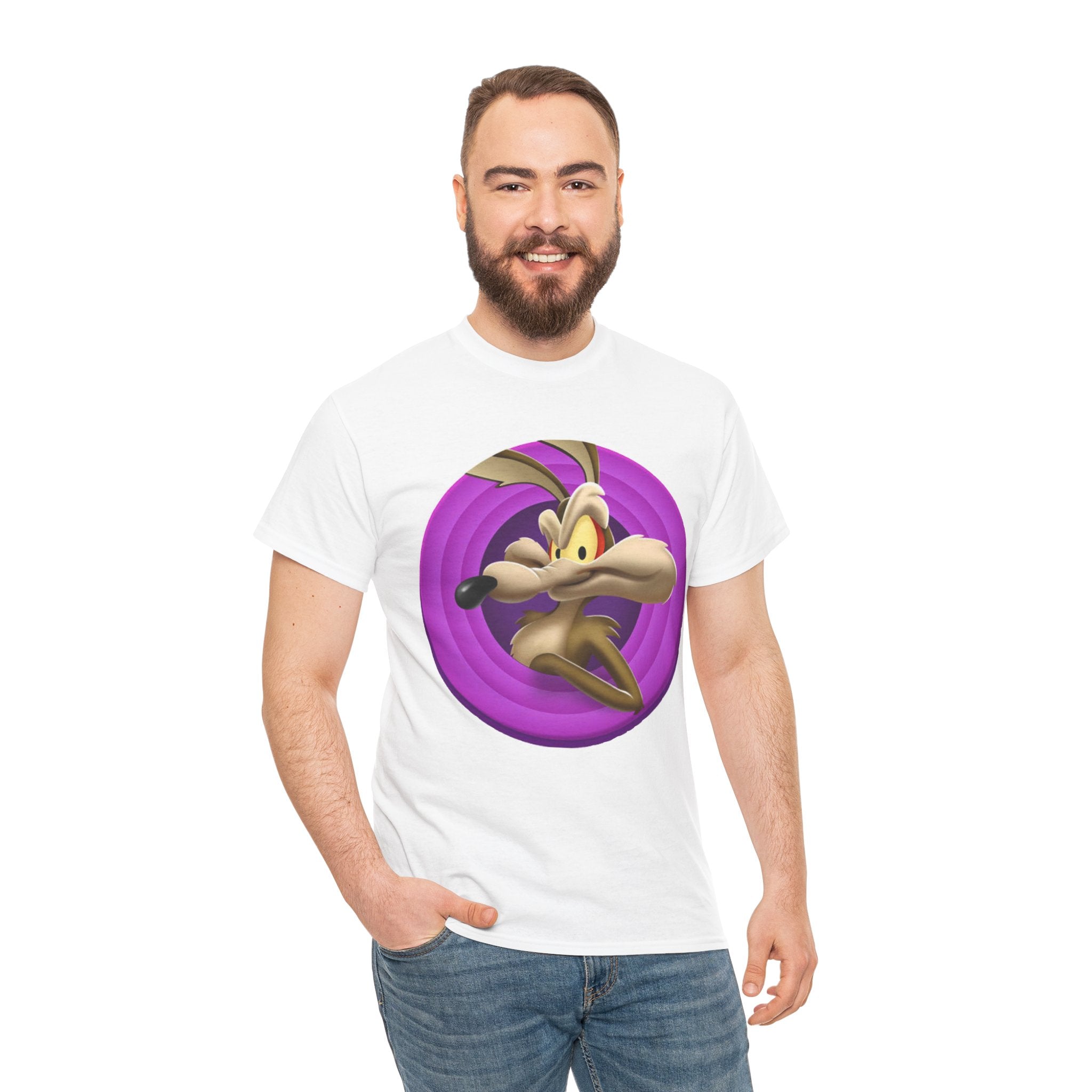 Wile E. Coyote Retro Circle Tee
