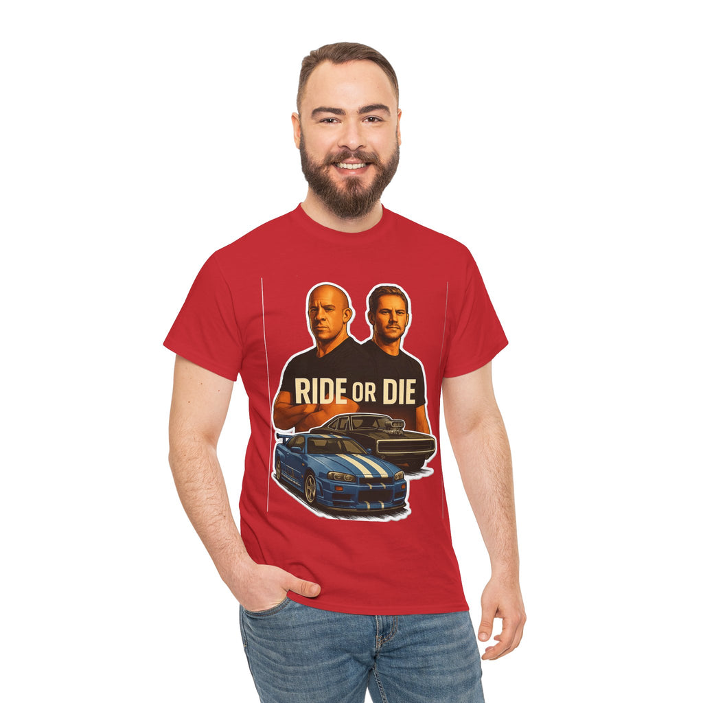 Ride or Die Street Racing Graphic Cotton Tee