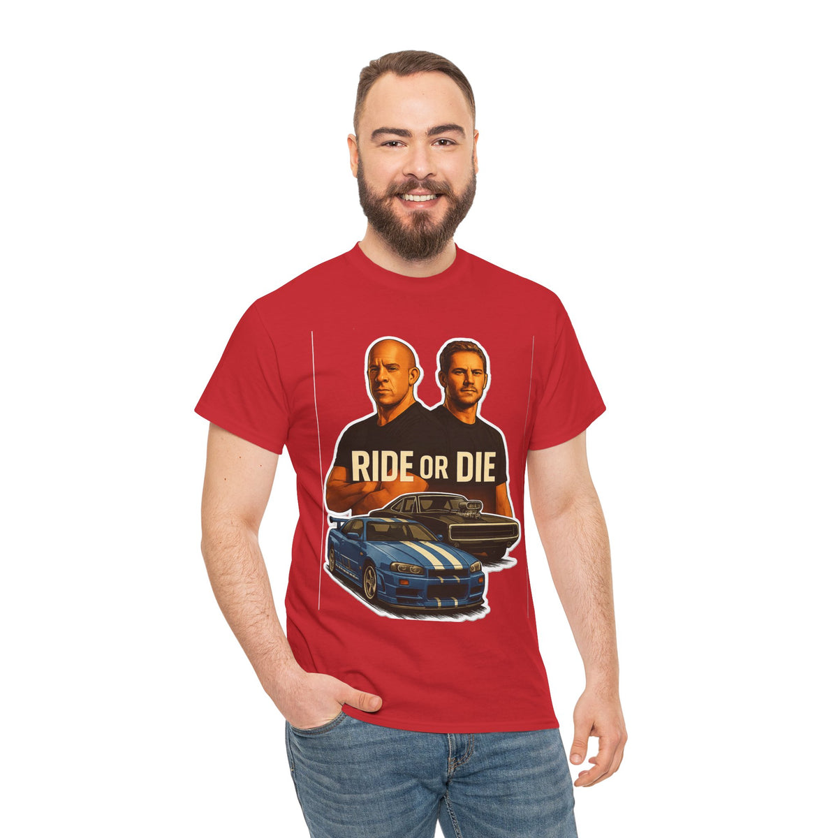 Ride or Die Street Racing Graphic Cotton Tee