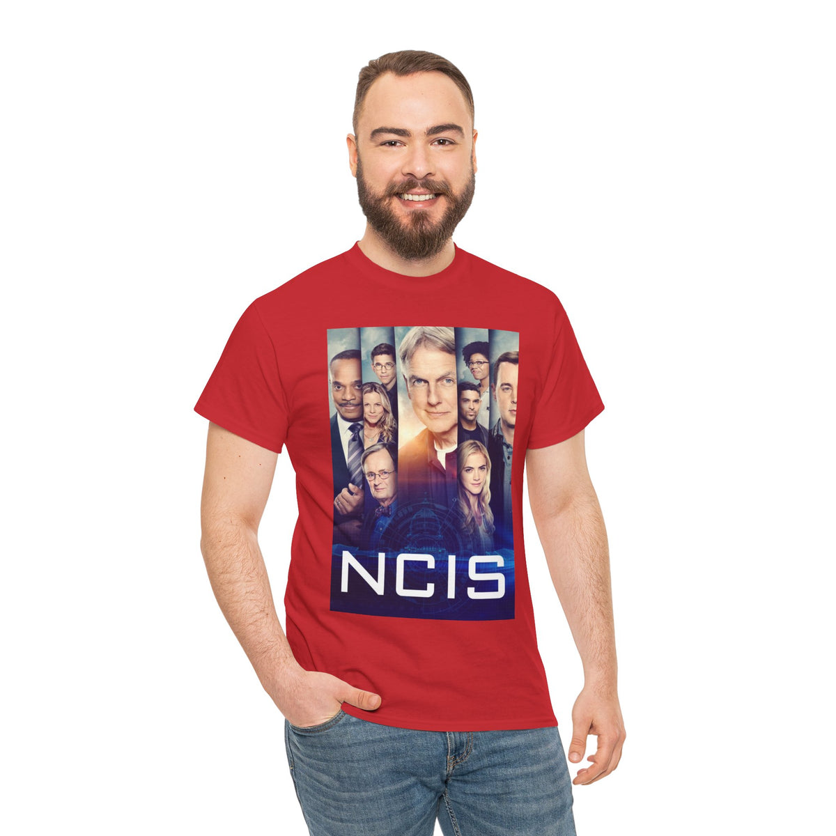NCIS Cast Graphic Inspired Cotton T-Shirt