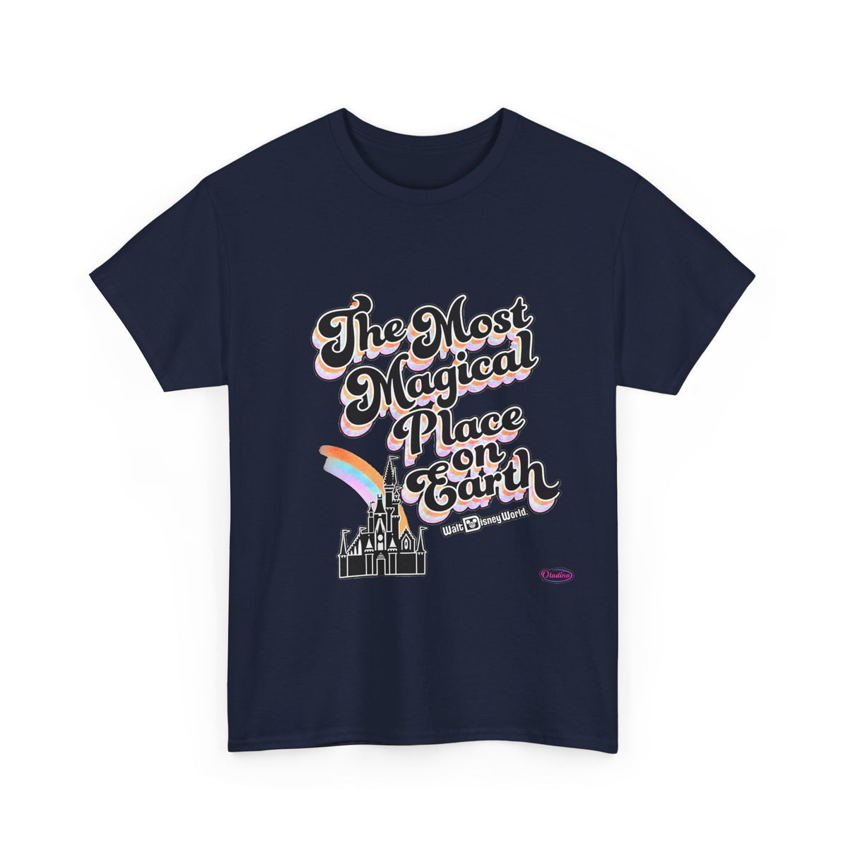 Most magical place in earth Disney inspired Unisex Heavy Cotton Tee