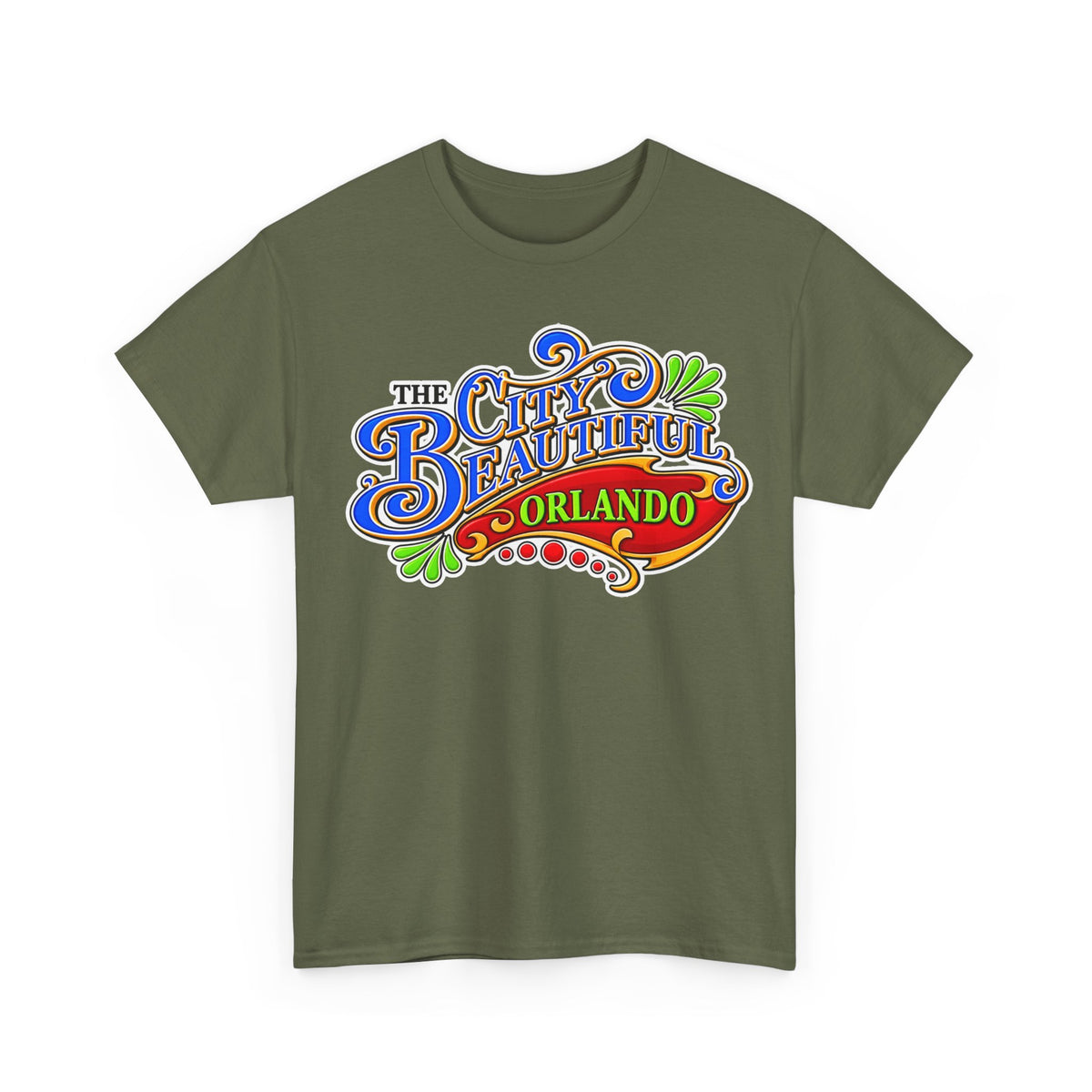 The City Beautiful Orlando Graphic Cotton Tee