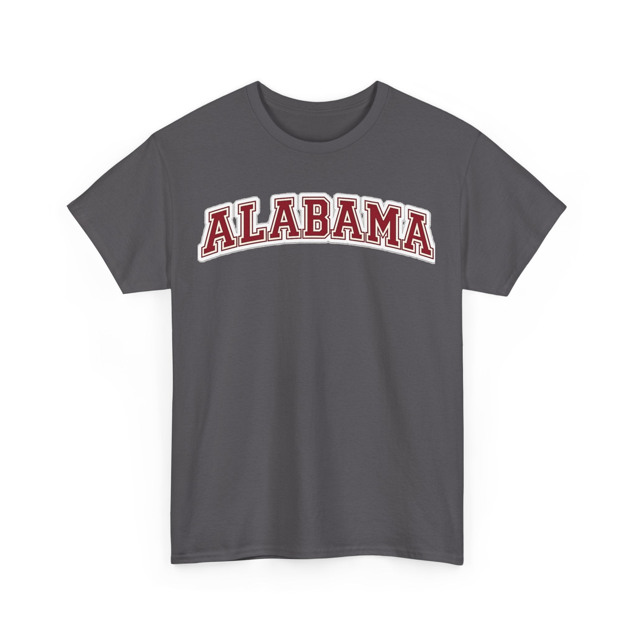 Alabama Arch Logo Tee – Crimson College Pride T‑Shirt