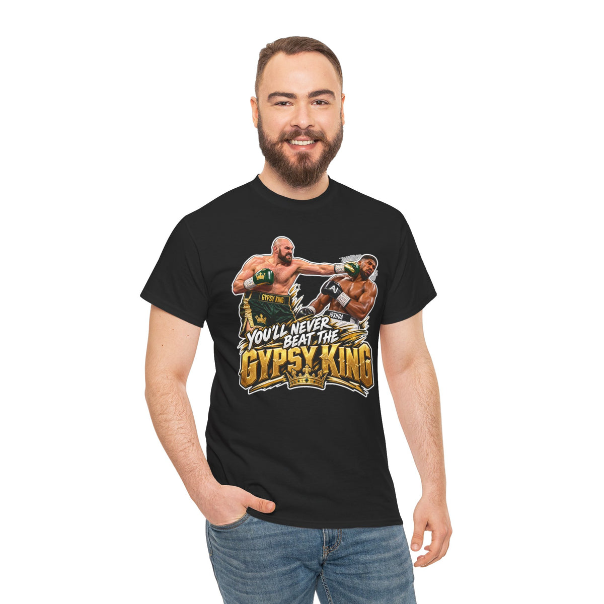 You'll Never Beat The Gypsy King Cotton T-Shirt