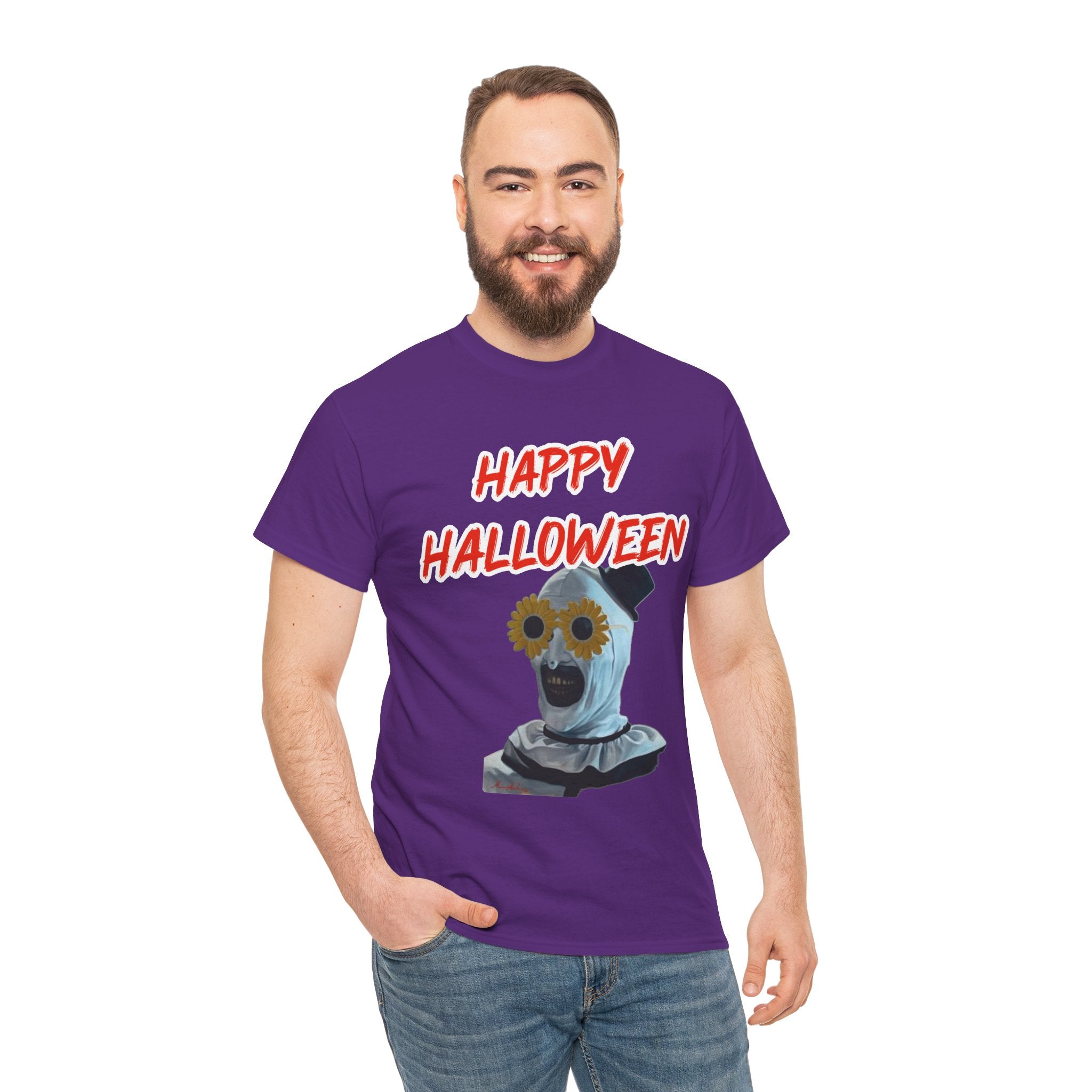 Happy Halloween Costume Mask T‑Shirt