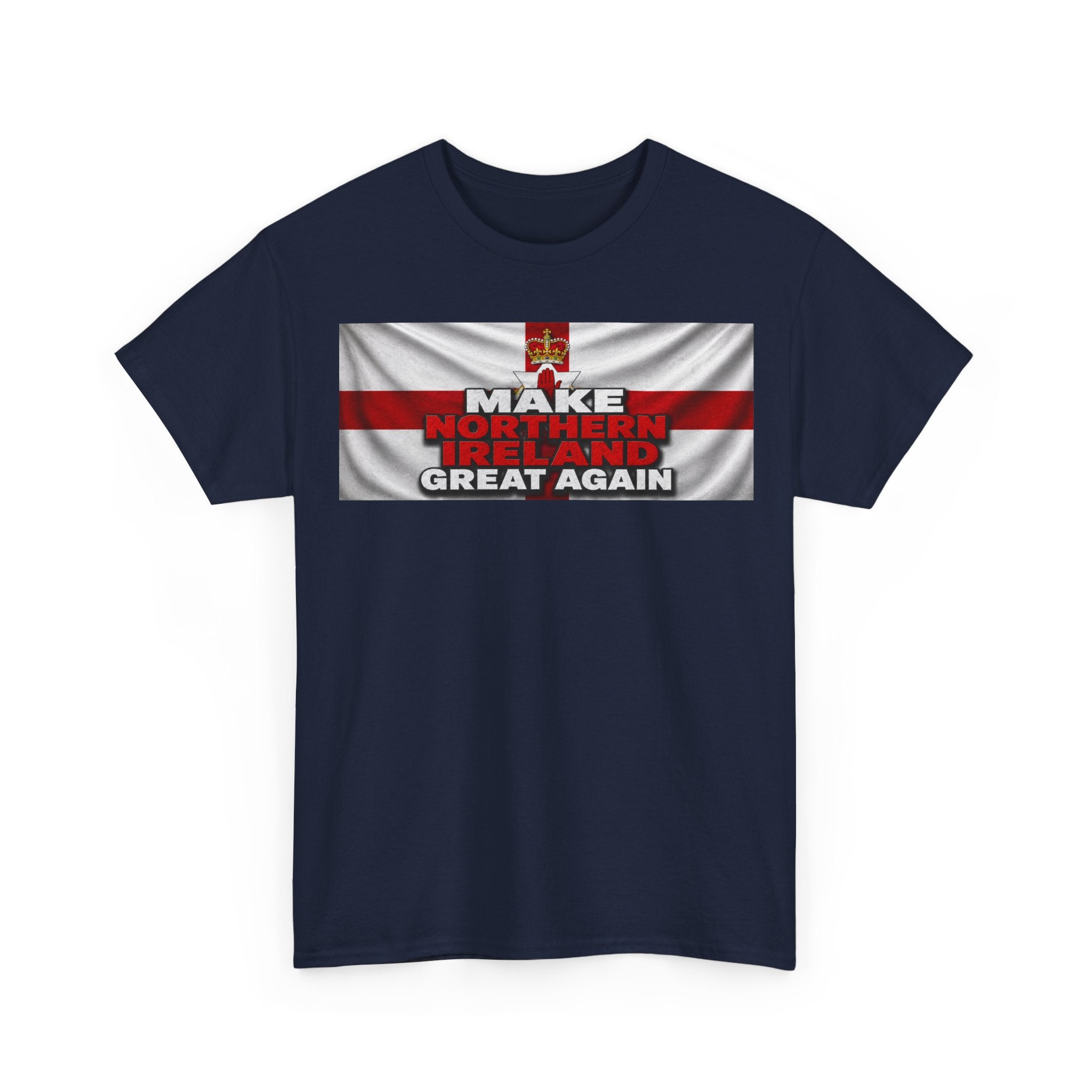 Northern Ireland Collage Tee — "Make Northern Ireland Great Again" Graphic T-Shirt