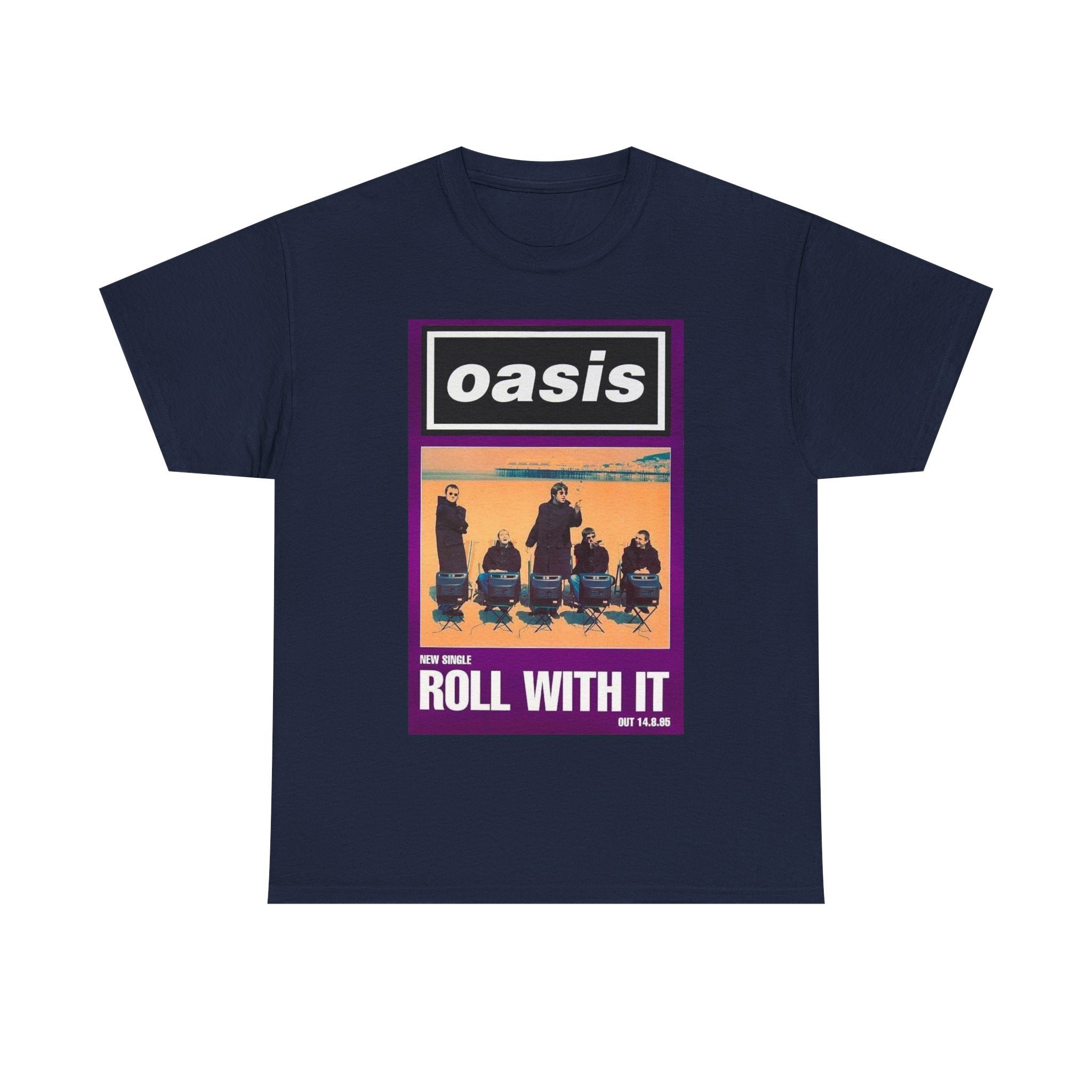 Oasis "Roll With It" Band Tee
