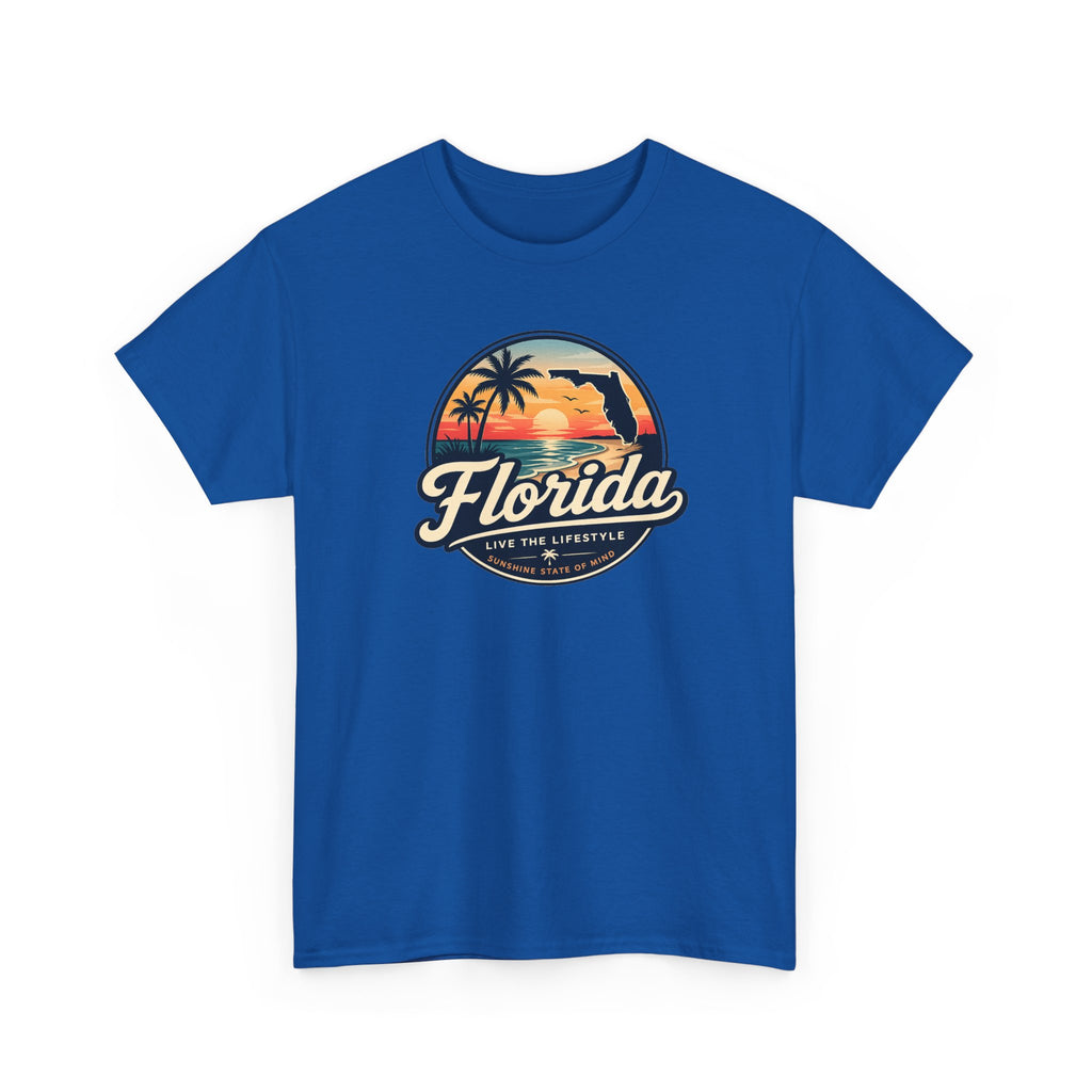 Florida Sunset Tee — Vintage Palm Beach Graphic T-Shirt
