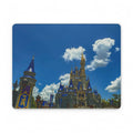 Disney Castle PU Leather Mouse Mat — Blue Sky Theme