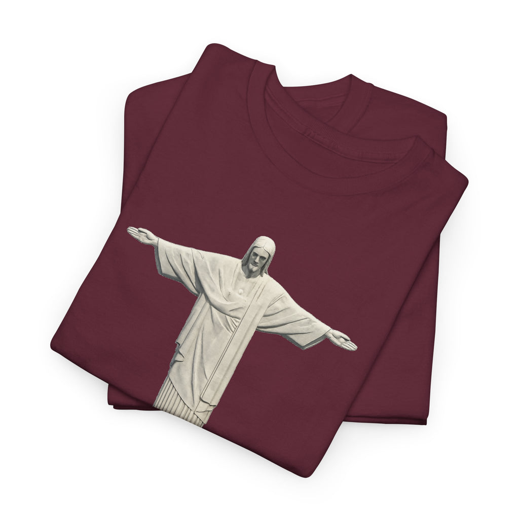 Christ the Redeemer Rio T-Shirt — Brazil Travel & Faith Souvenir Tee