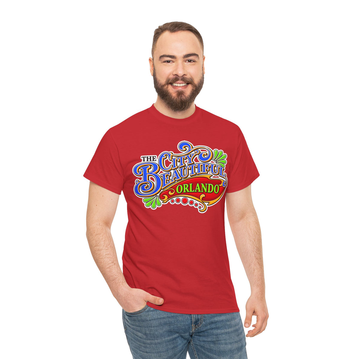 The City Beautiful Orlando Graphic Cotton Tee