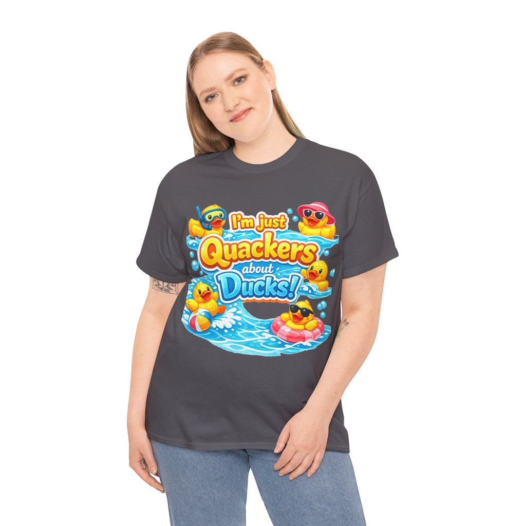 I'm Just Quackers About Ducks! Cute Rubber Duck Pool Tee