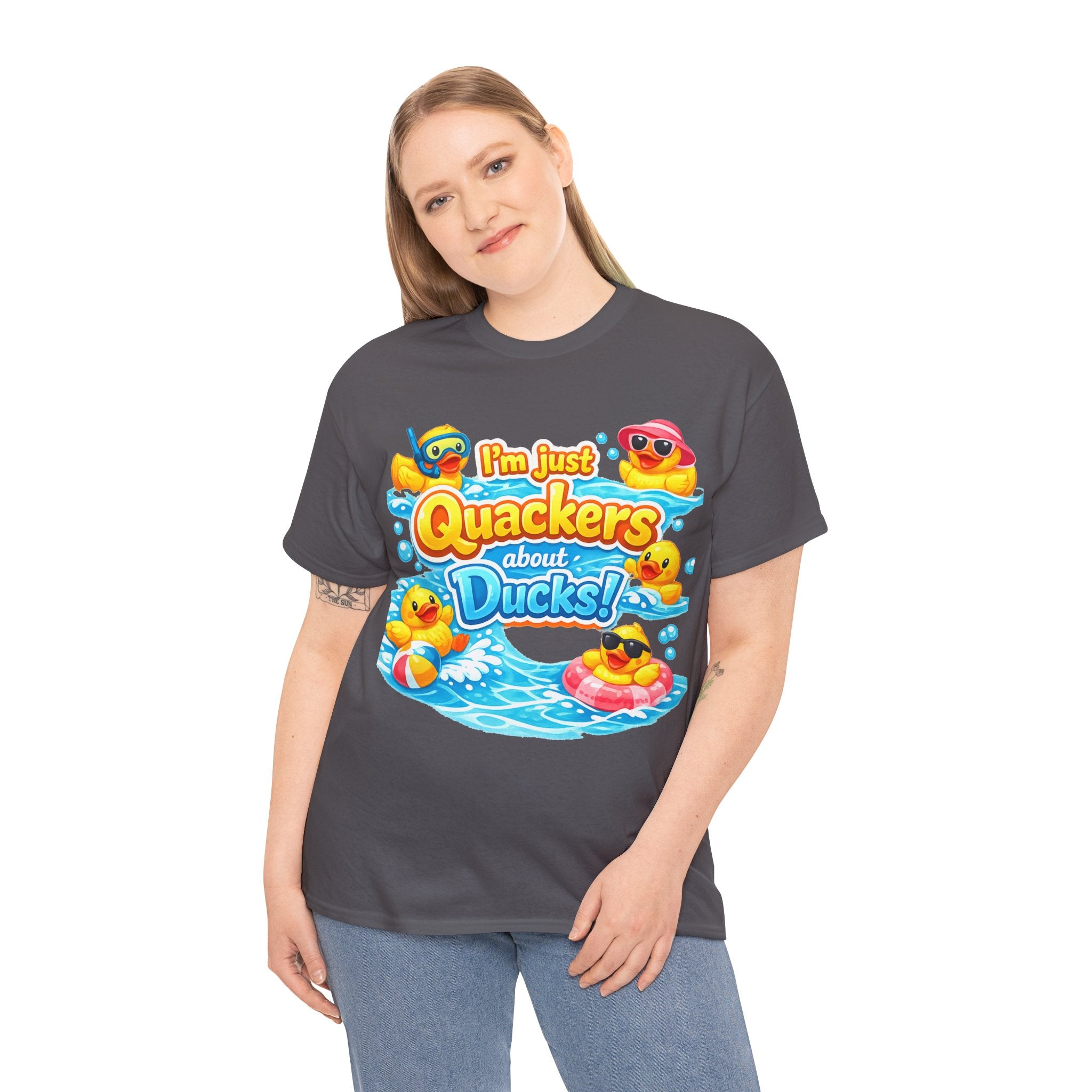 I'm Just Quackers About Ducks! Cute Rubber Duck Pool Tee