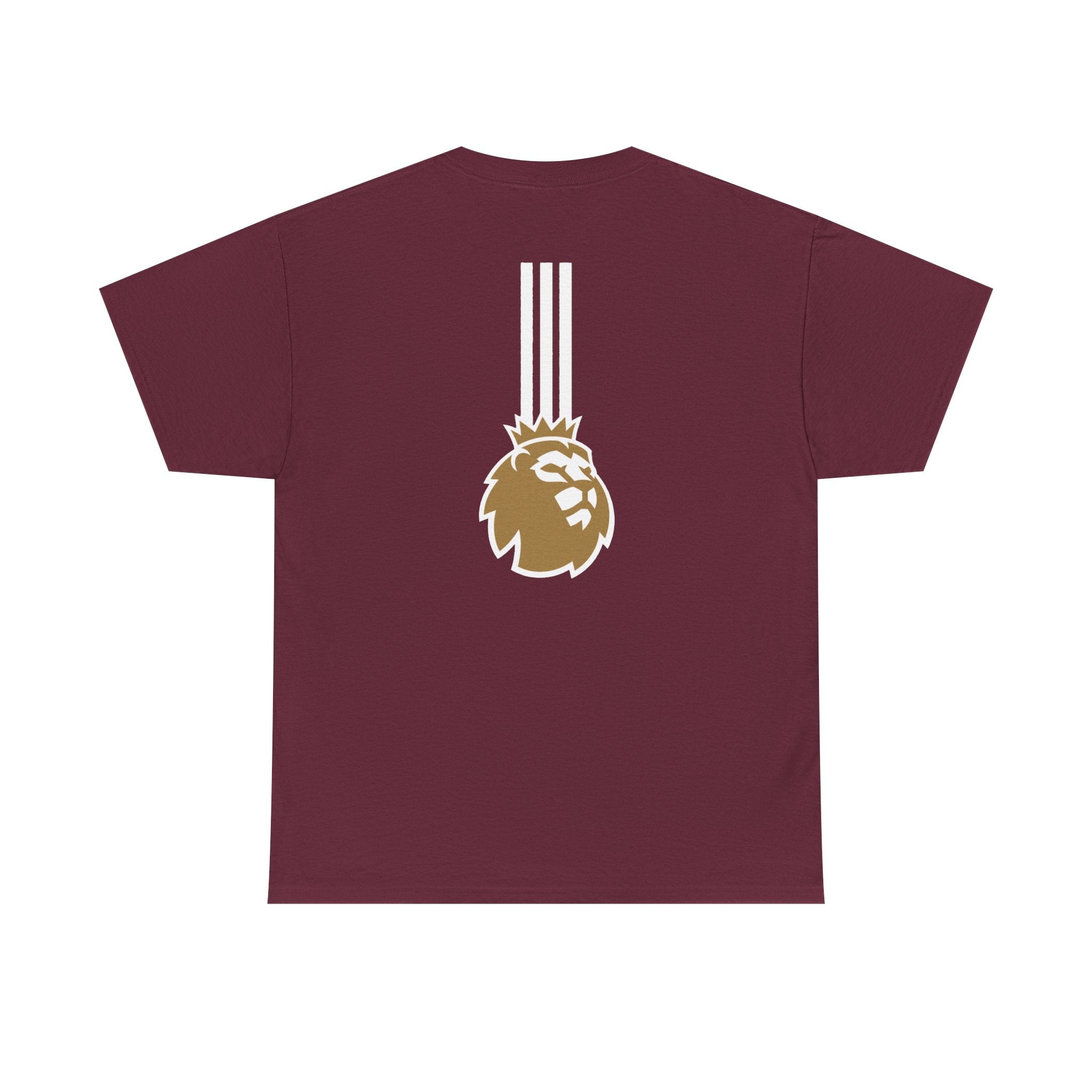 Manchester City City City Tee — Retro Three-Star Premier League Lion Soccer Shirt