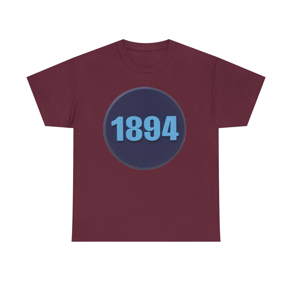1894 Manchester City Circle Graphic Tee — Vintage Year Anniversary T-Shirt