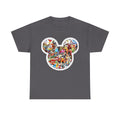 Mickey Collage T-Shirt — Vintage Disney Characters Graphic Tee
